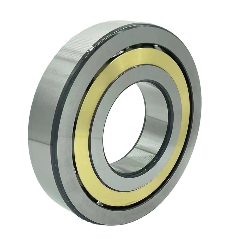 Porteur à bille angulaire de contact 35x80x21mm QJ307M pour magasins de boissons alimentaires en acier chrome